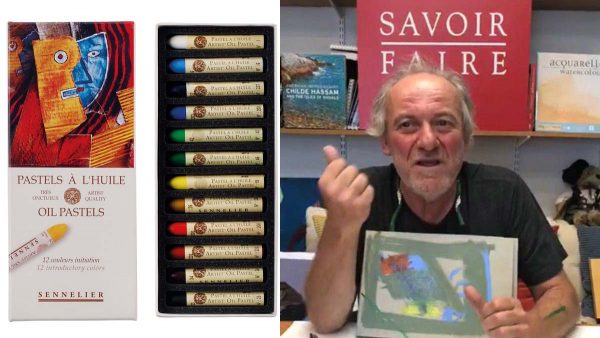 Oil Pastels: Live Video by Savoir-Faire