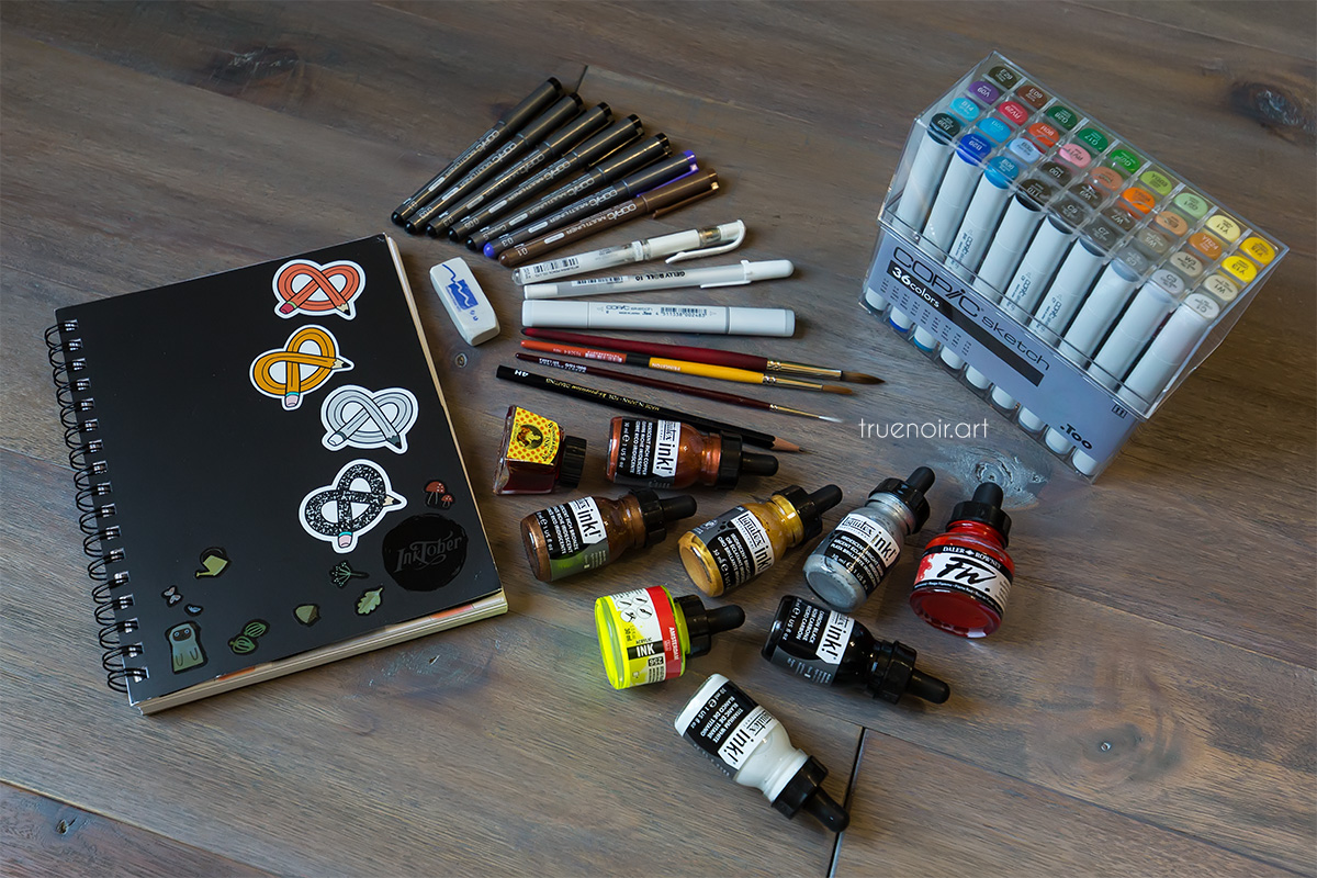 Tool Tip Friday 5: Inktober Tools