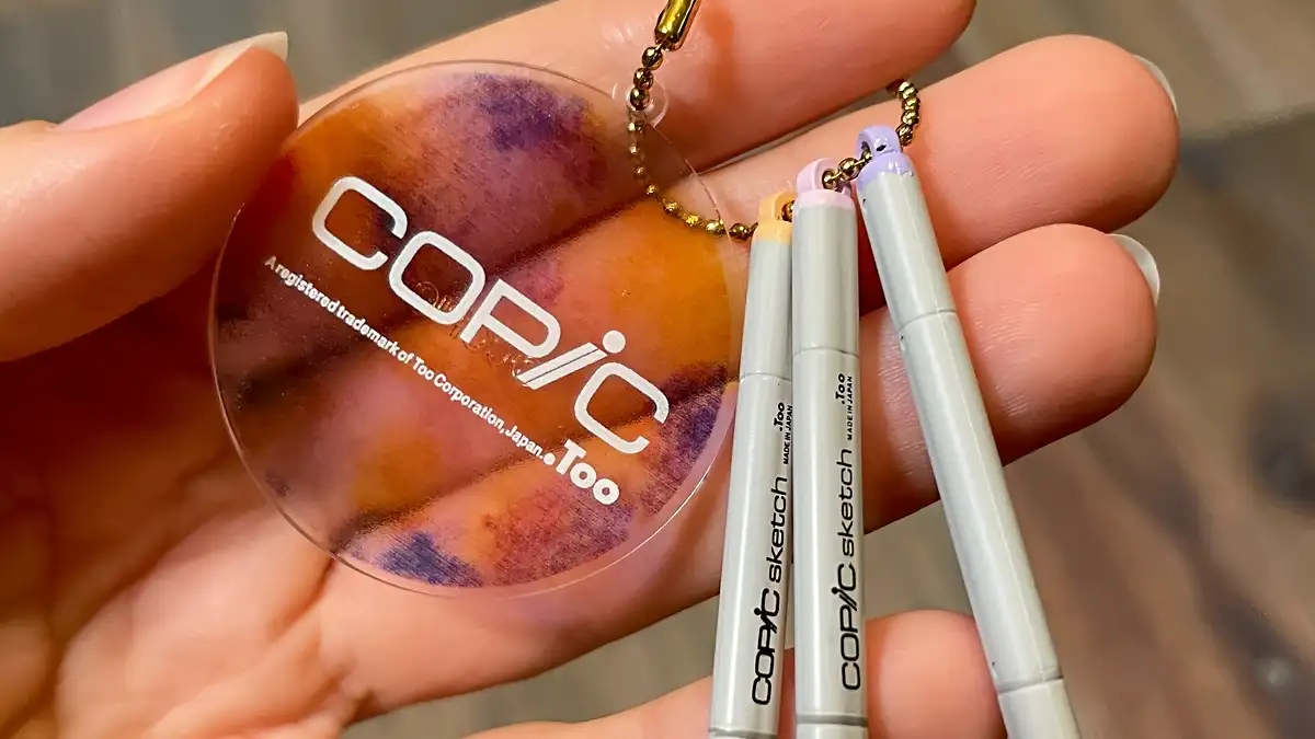 Copic Key Chain