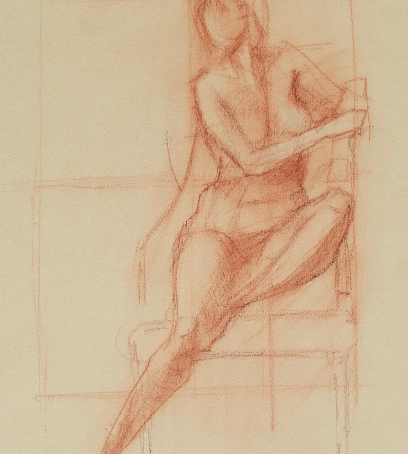Female Figure Sitting in the Chair