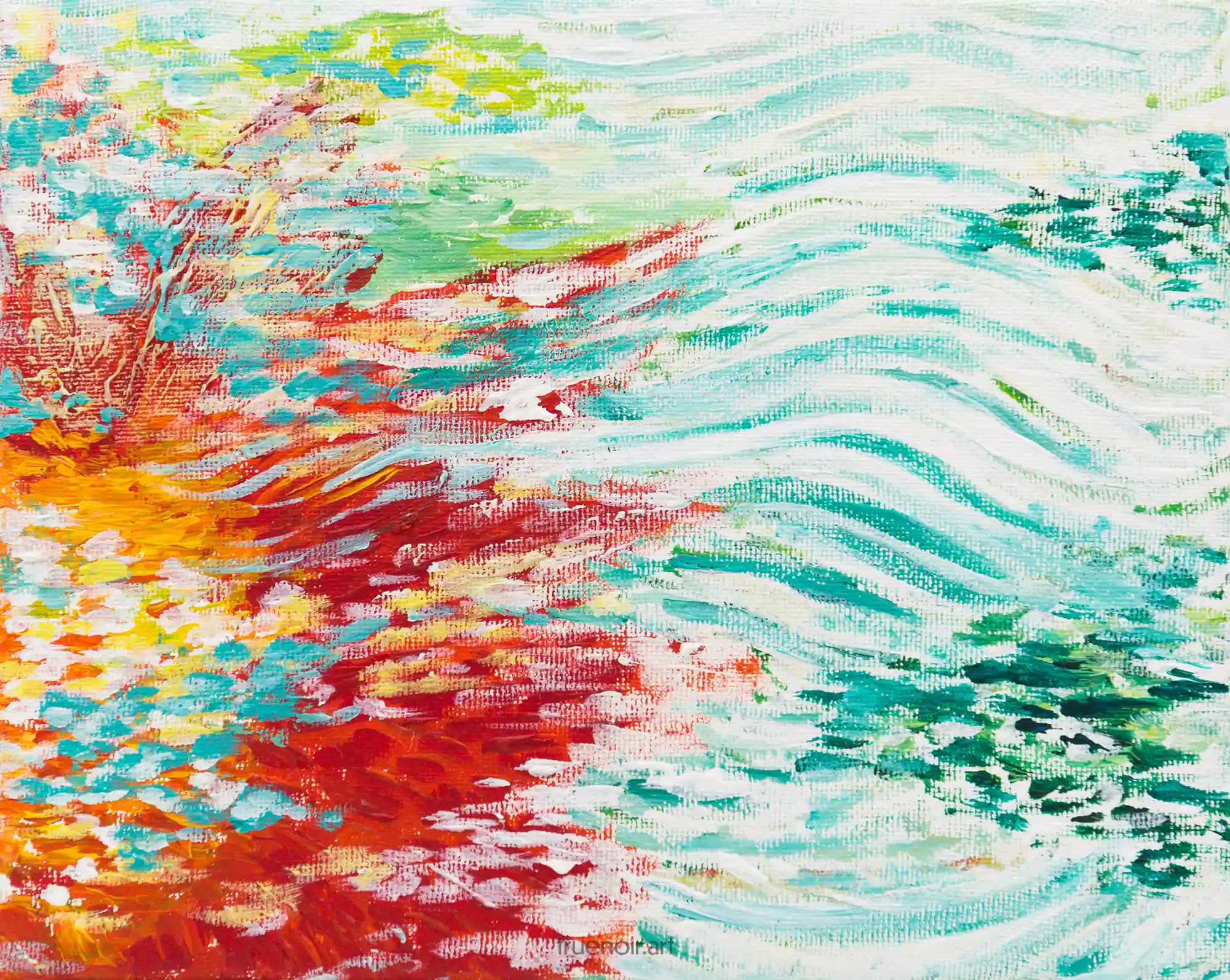 River of Soul Abstract Painting