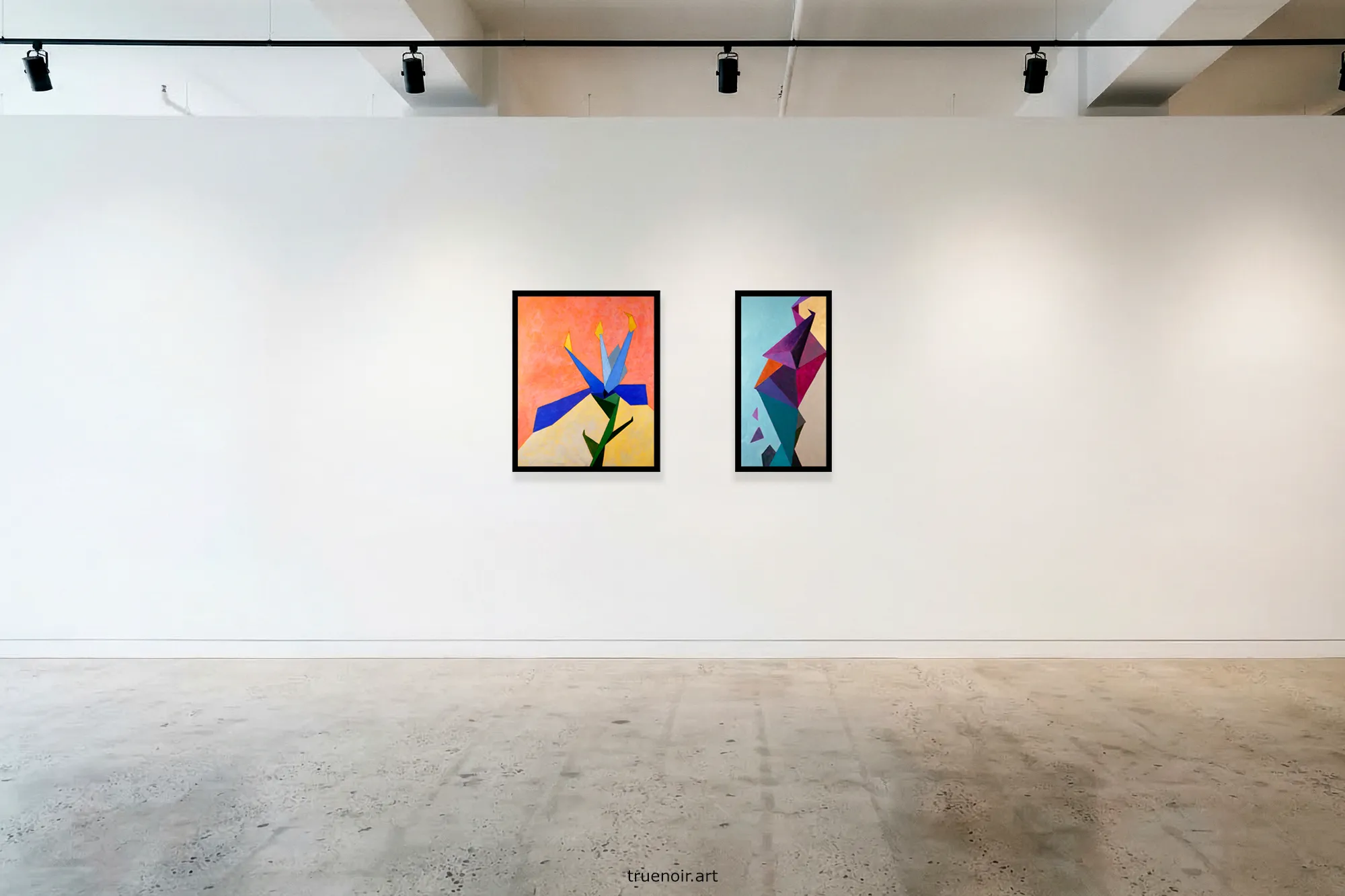 The Magnificence Series: Geometric Abstract Nature Paintings